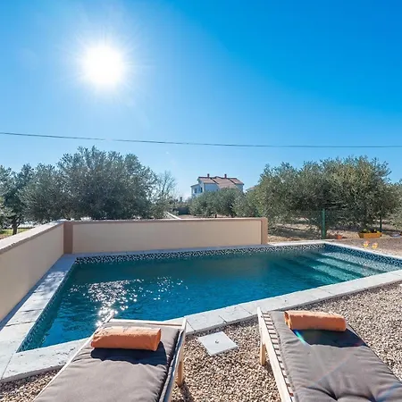 Villa With Pool And Sea View, Next To A Sandy Beach - By Traveler Tourist Agency Krk Id 2219